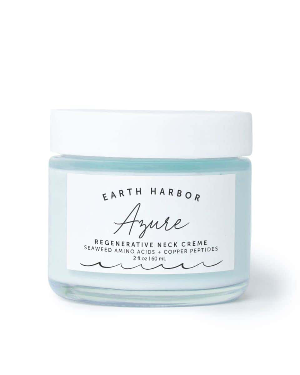 Earth Harbor AZURE Regenerative Neck Crema | Suaviza Cuello