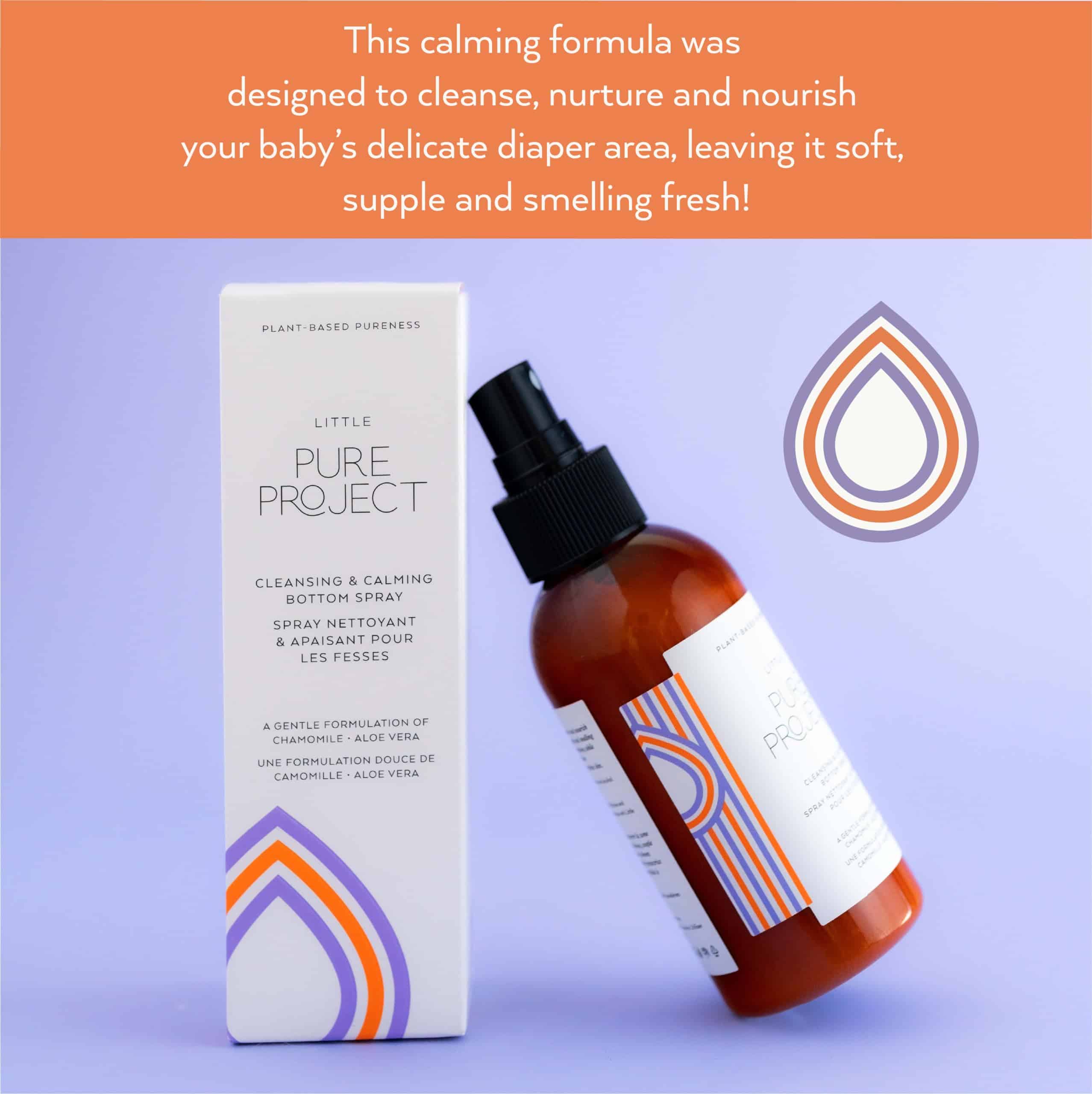 Little Pure Project Baby Bottom Spray - Limpieza y - Imagen 5