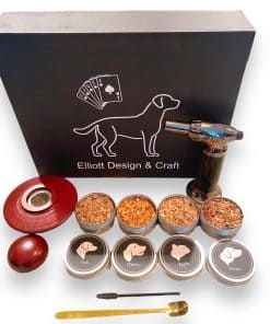 Ahumador de Cóctel de Whiskey con Antorcha Encendedor y