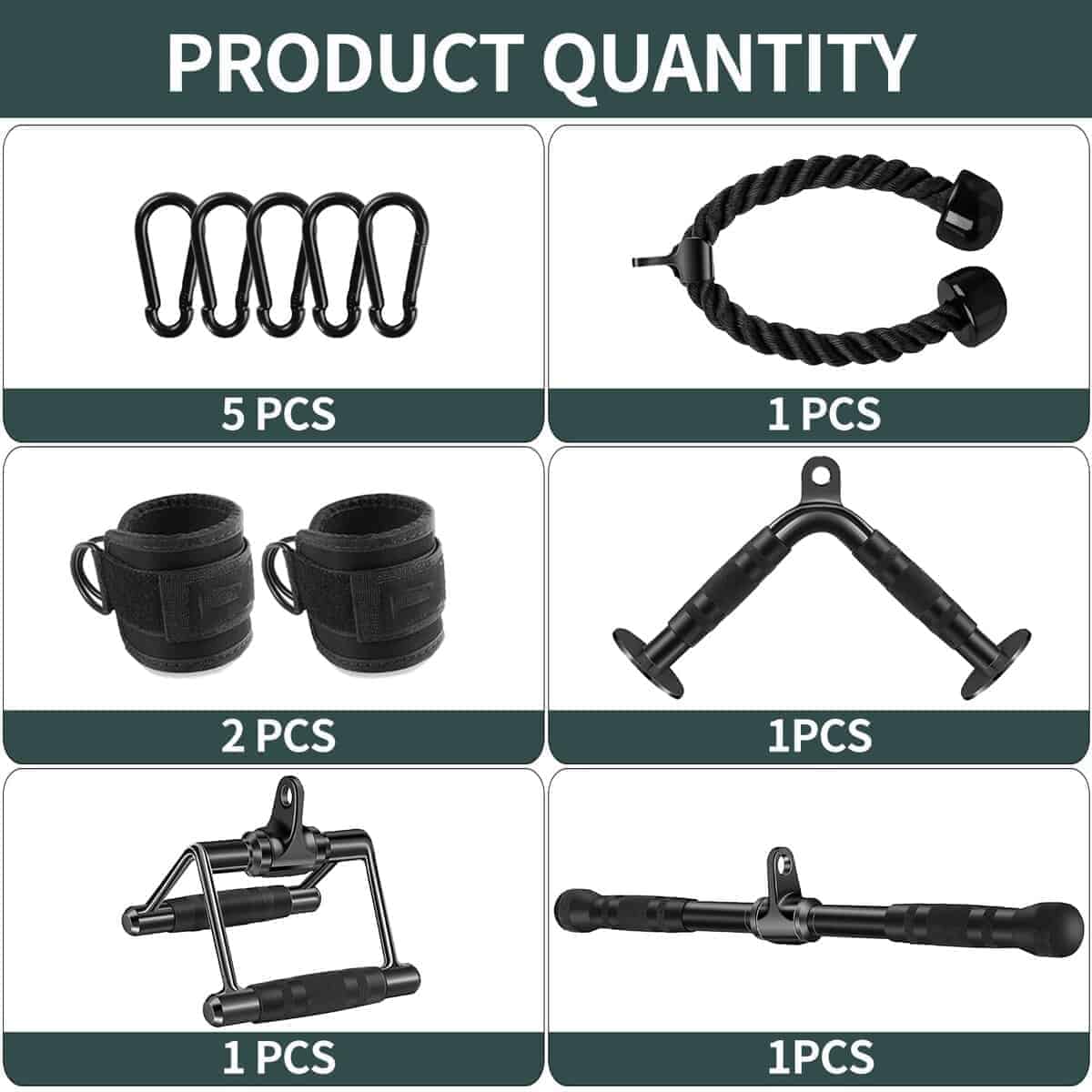 Accesorios de Tríceps para Máquina de Cable para Gimnasio - Imagen 3