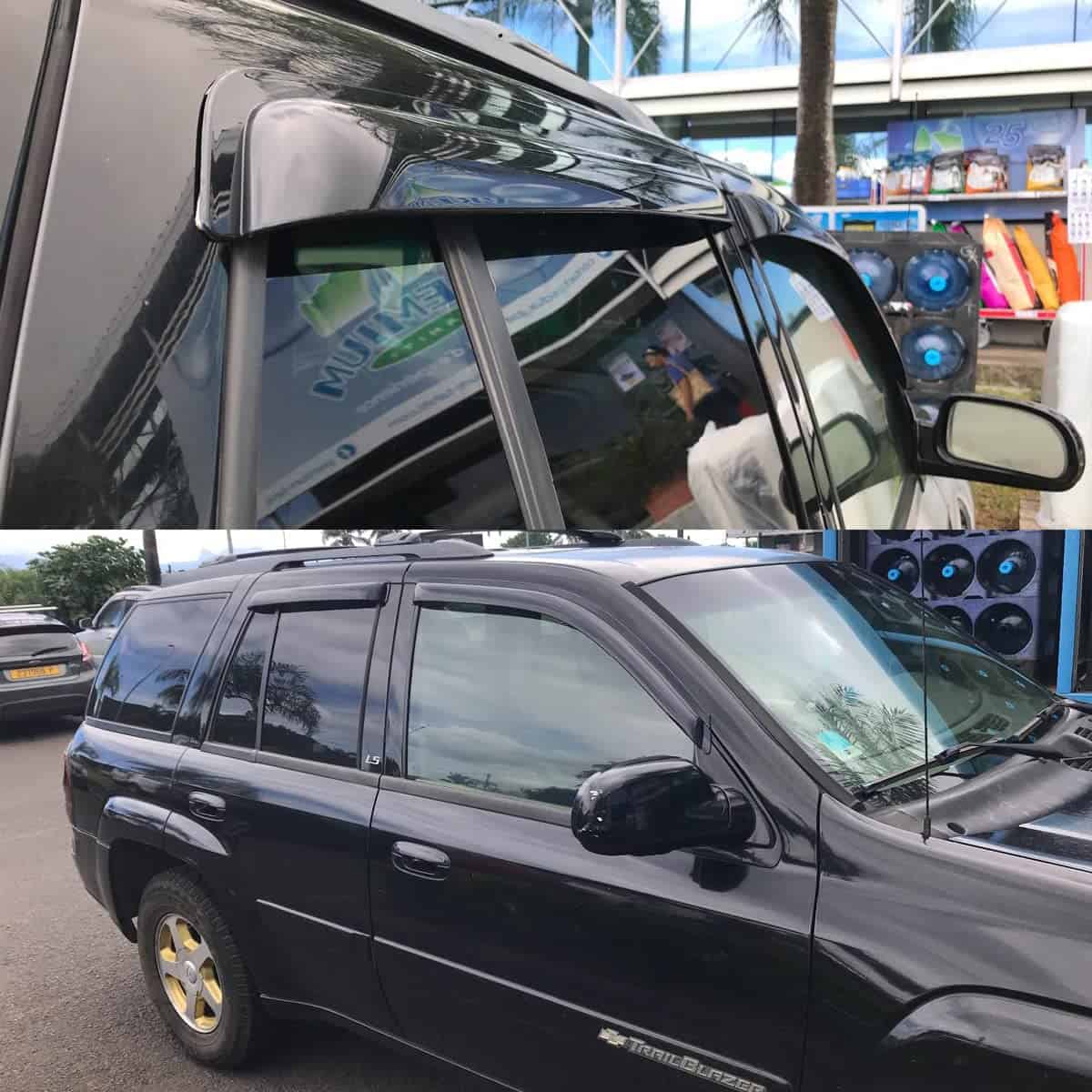 Deflectores de ventana lateral originales BOOGADEE 4pcs, - Imagen 4