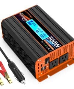 Inversor de corriente de onda sinusoidal pura de 500 vatios