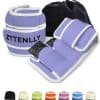 Pesas de Tobillo Ajustables para Mujeres, -Morado