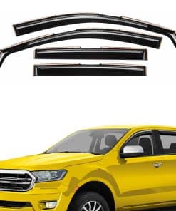 Deflectores de Ventana Extra Duraderos -Negro