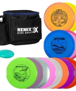 Bolsa de Inicio para Disc Golf Remix + Set de 12 Discos