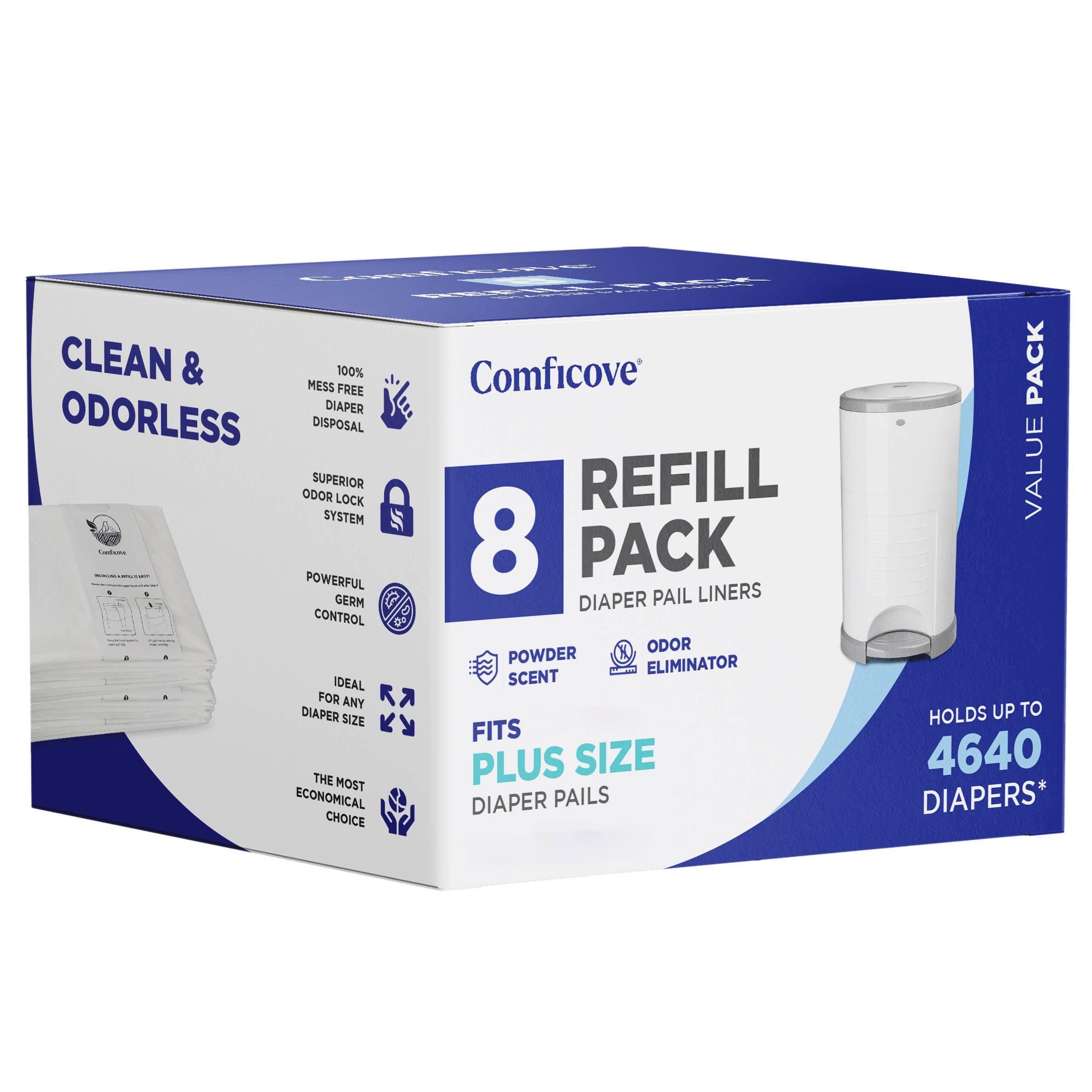 Recargas Comficove compatibles con DEKOR PLUS Pañaleras |