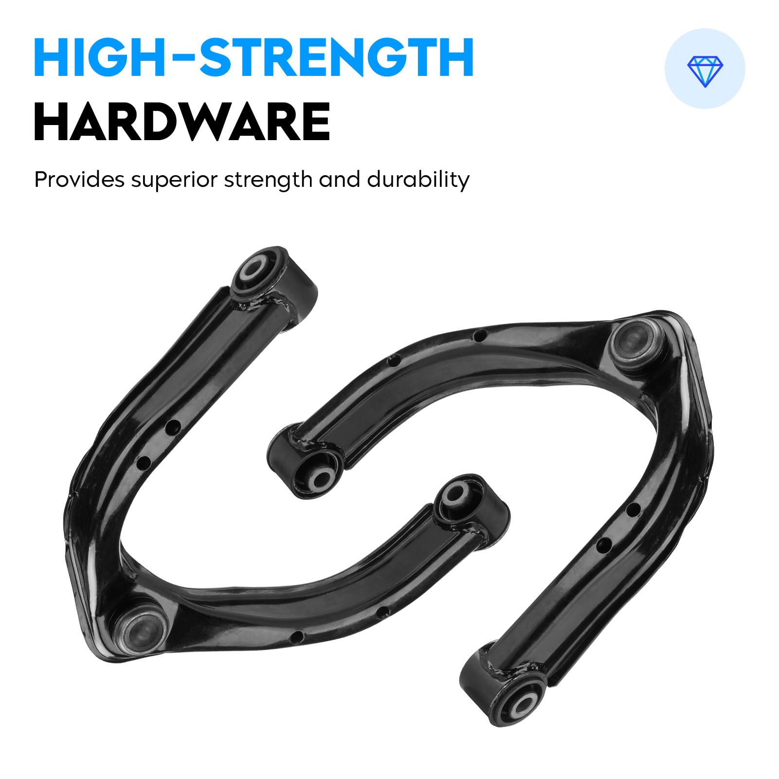 Brazo de control superior delantero con junta -0649 2PCS - Imagen 6