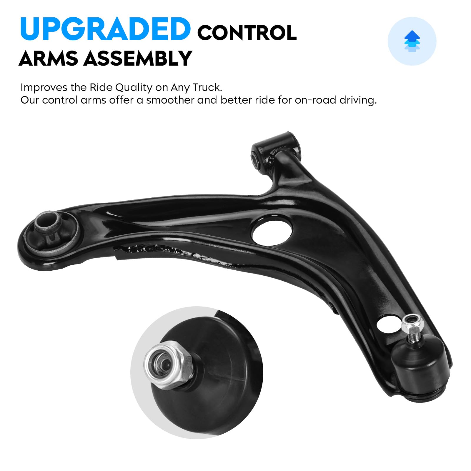 Brazo de Control Inferior Delantero con Ensamblaje de Junta - Imagen 3