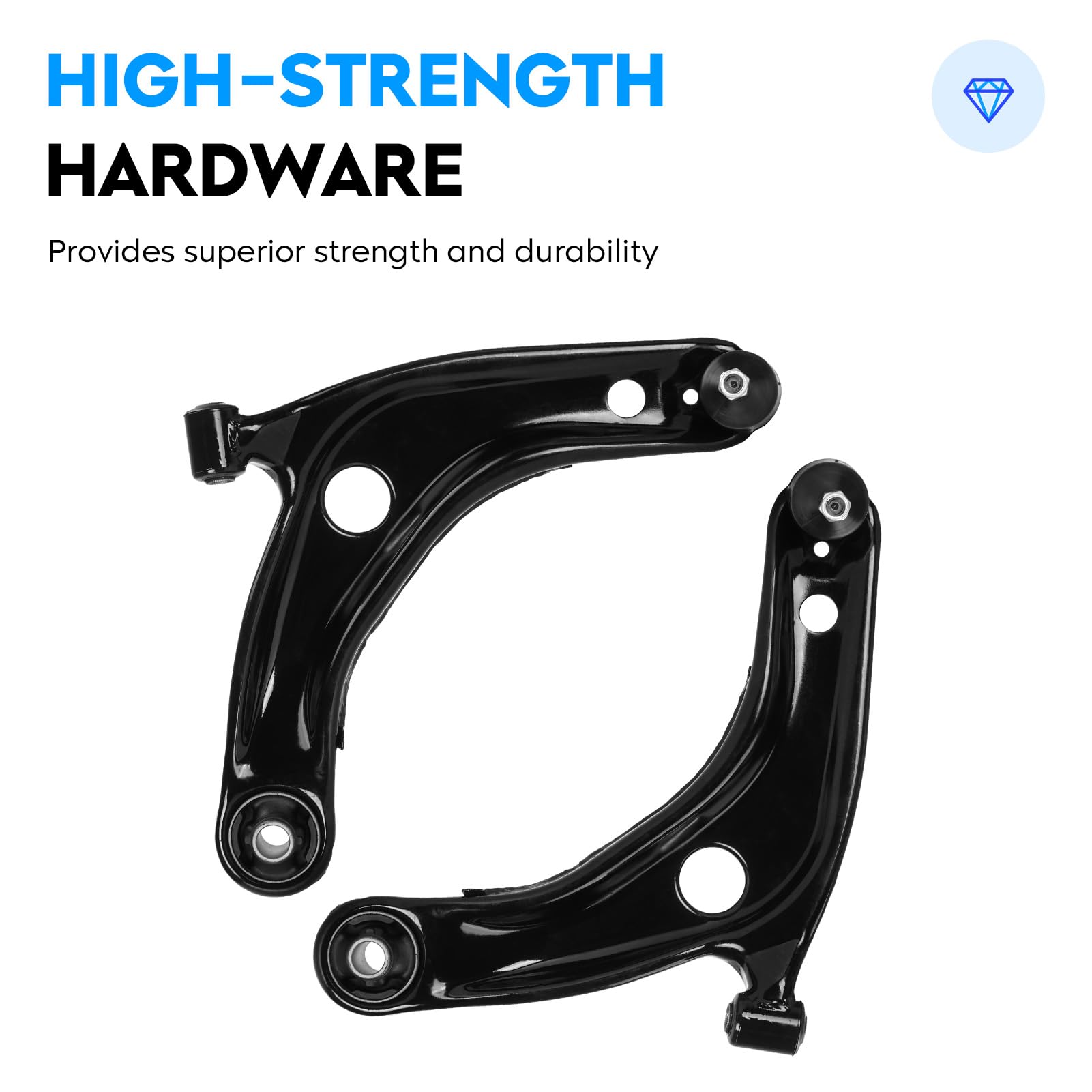 Brazo de Control Inferior Delantero con Ensamblaje de Junta - Imagen 6