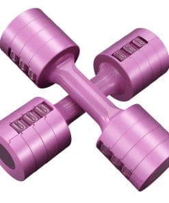 Set de Mancuernas Ajustables GLAUCUS - Un Par -Morado