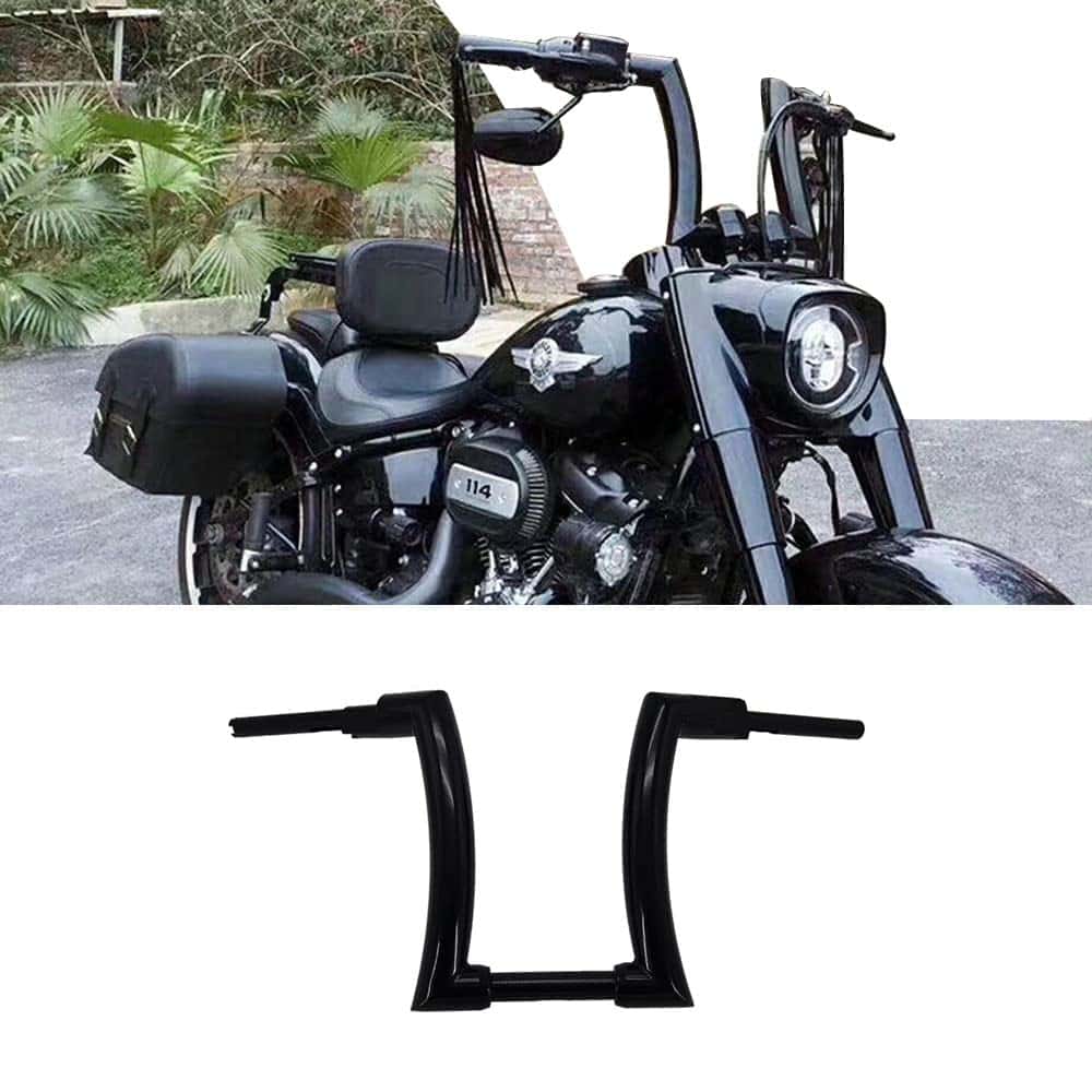 Manillar Ape Hanger 12" 14" 16" Para Harley Dyna Softail