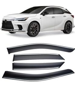 4pcs Deflector de Ventanas Arokzn para Lexus RX 350 450H
