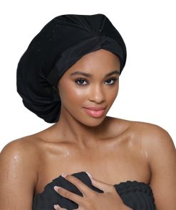 Gorro de Ducha Ajustable de Satén de Lujo Hairbrella para