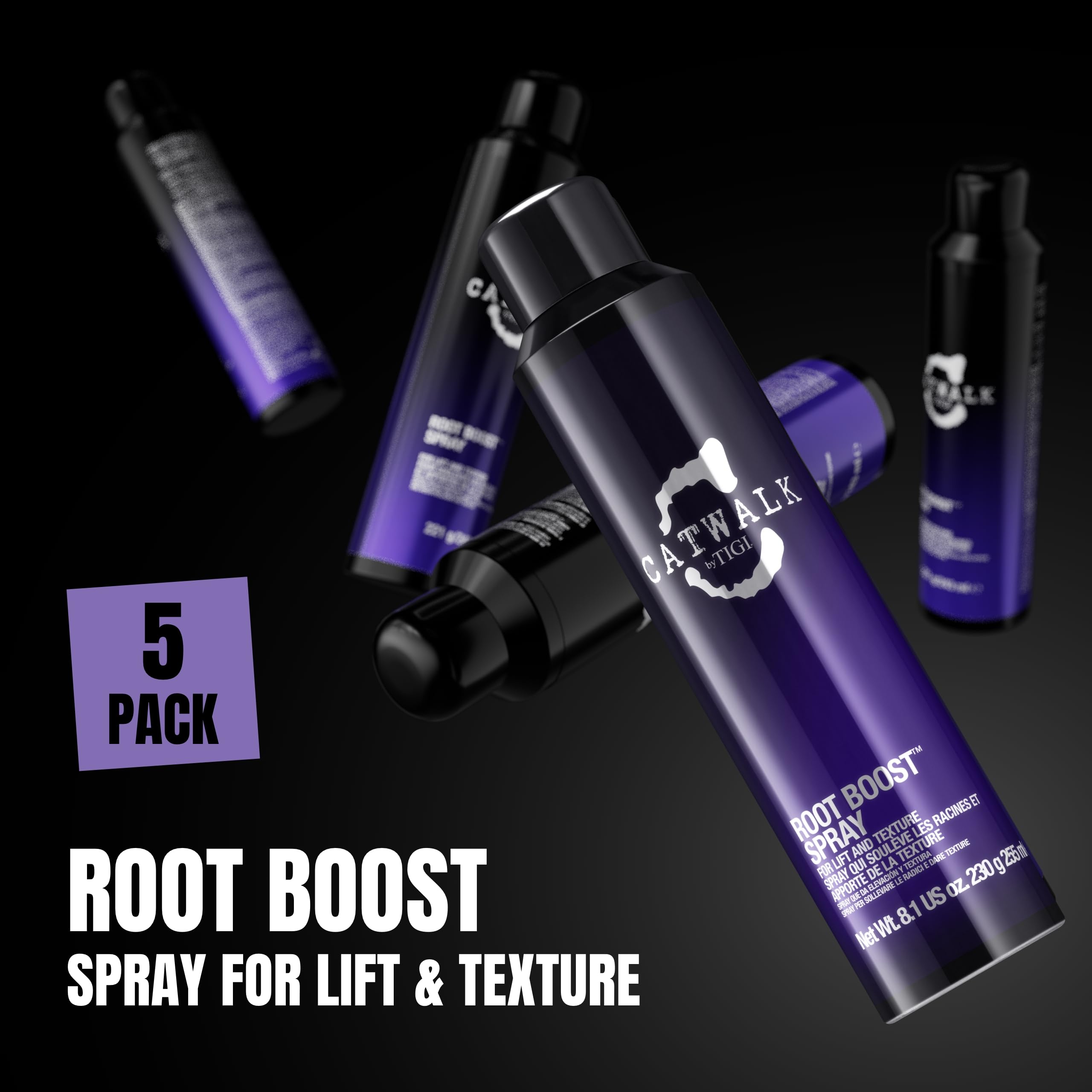 Espuma para el cabello Catwalk by TIGI Root Boost Spray - - Imagen 3