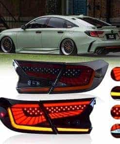 T T-ABC Faros Traseros para Honda Accord 2018-2022 LX Sport