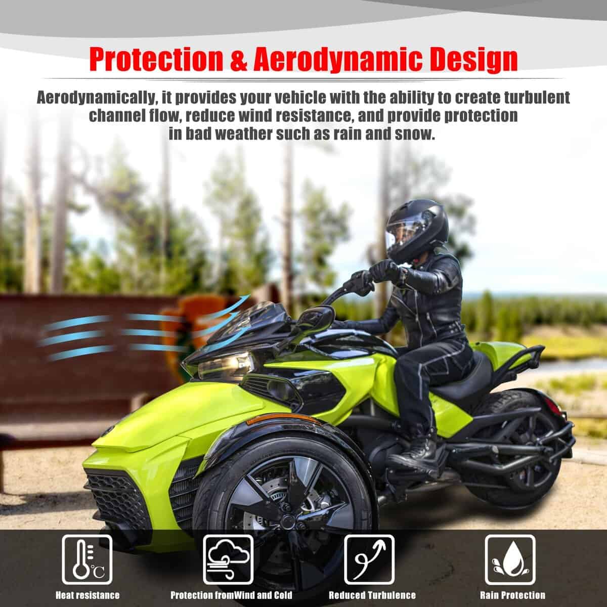 Cubierta de Spoiler de Calibre Goldfire para Accesorios - Imagen 7