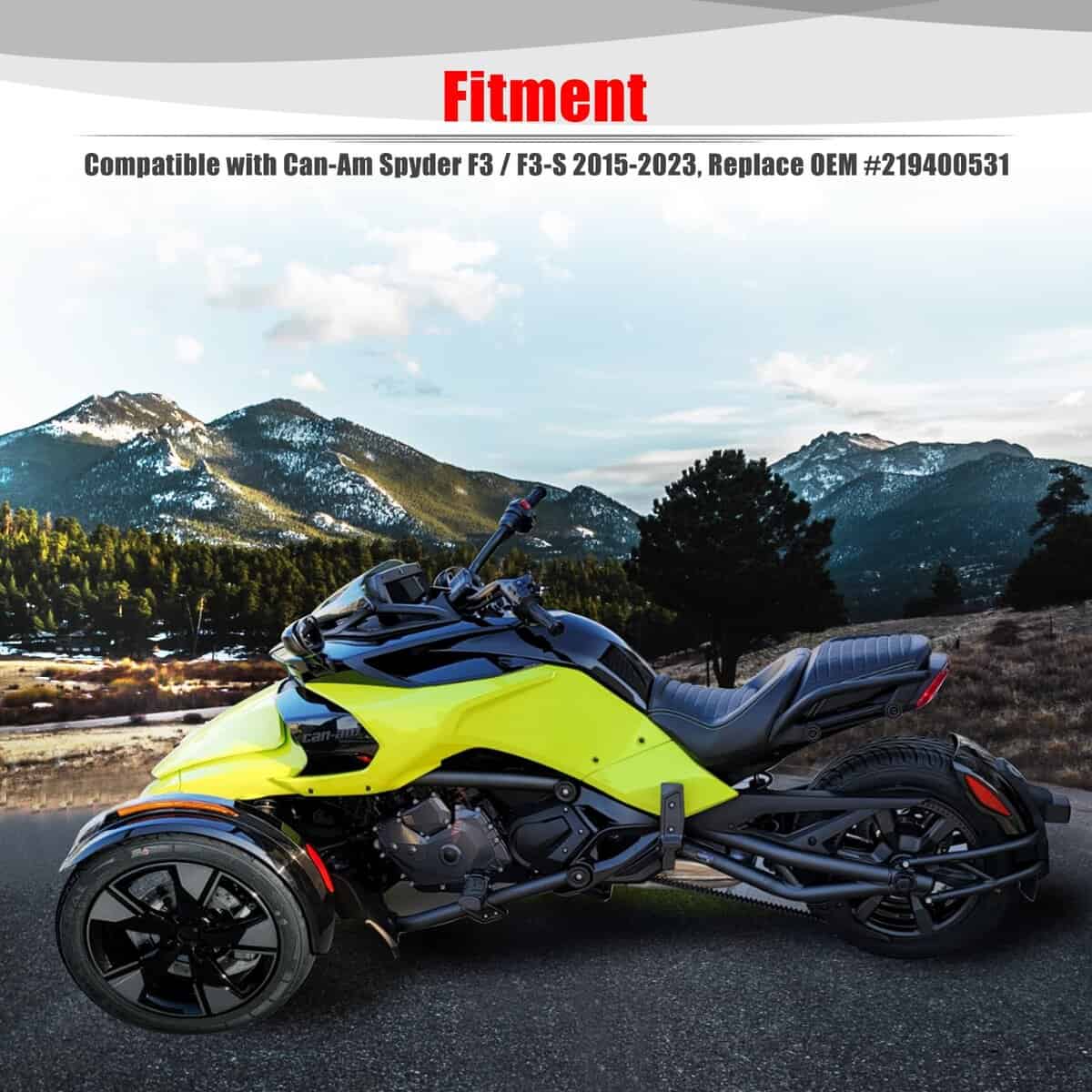 Cubierta de Spoiler de Calibre Goldfire para Accesorios - Imagen 9