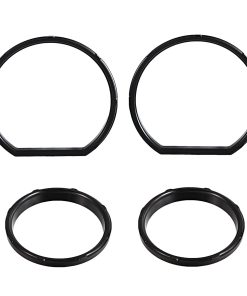 Kit de bisel de panel de instrumentos negro completo para