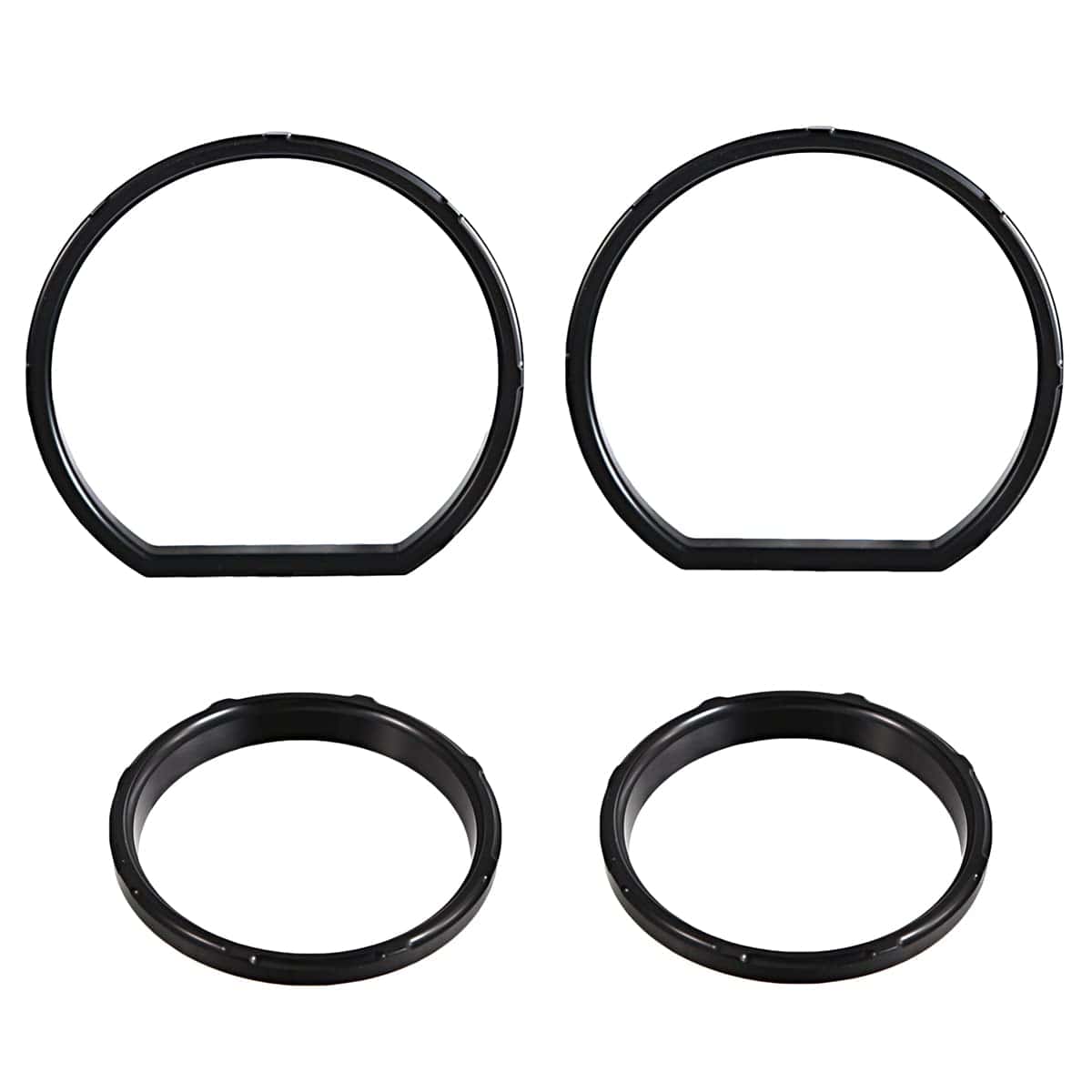 Kit de bisel de panel de instrumentos negro completo para