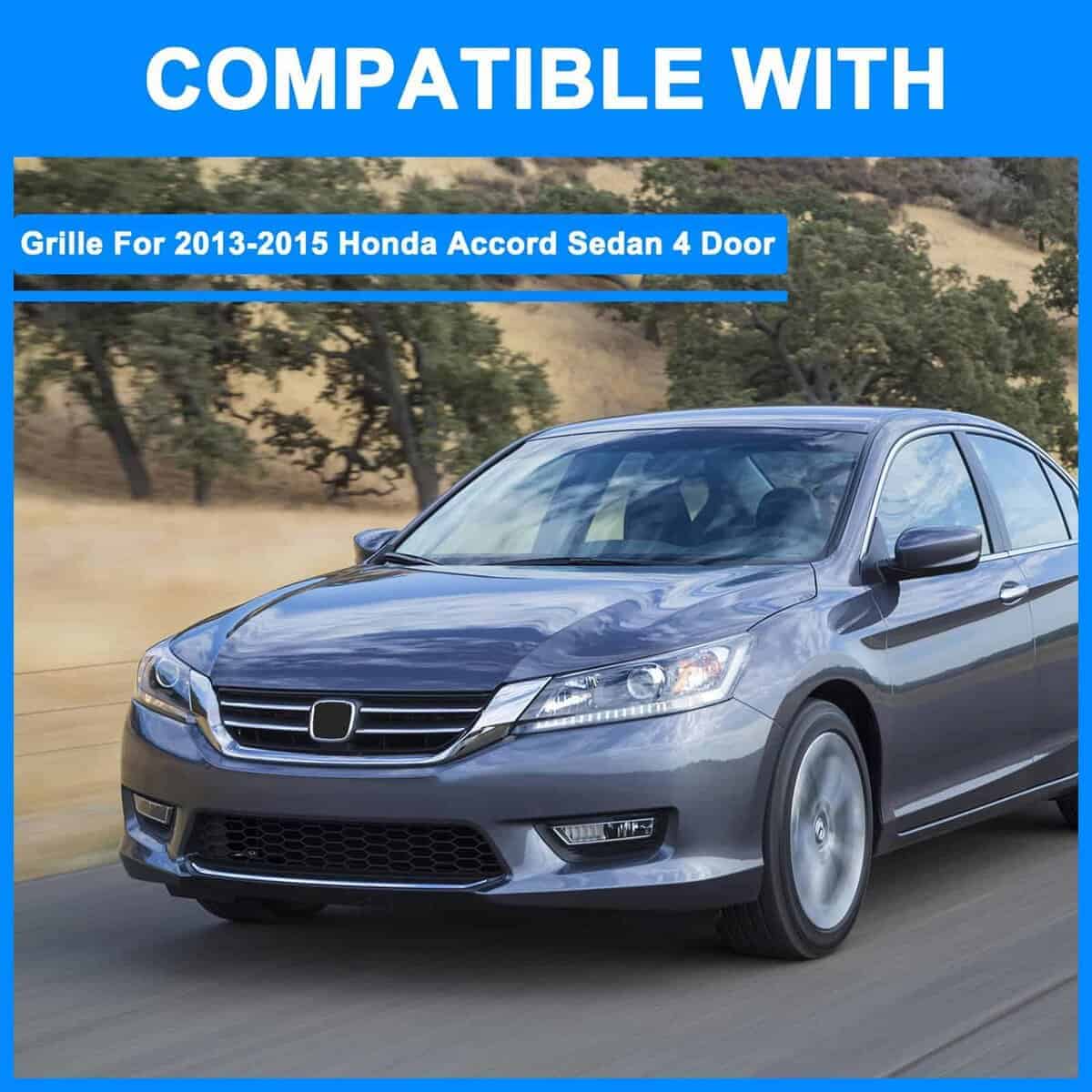 Rejilla delantera cromada para parachoques delantero para - Imagen 8