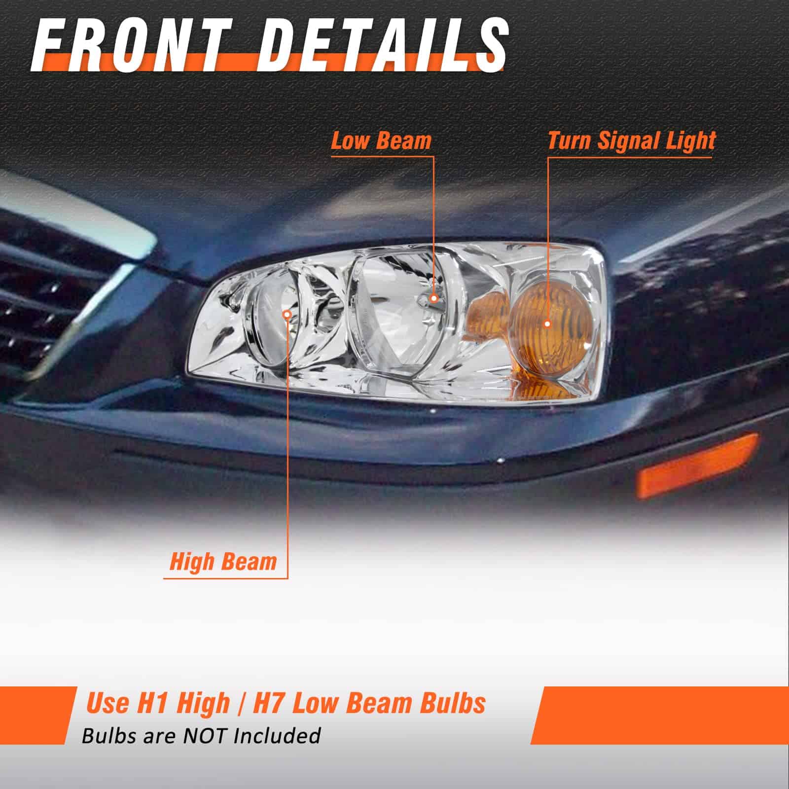 Conjunto de Faros delanteros para 2004 2005 2006 modelos - Imagen 4
