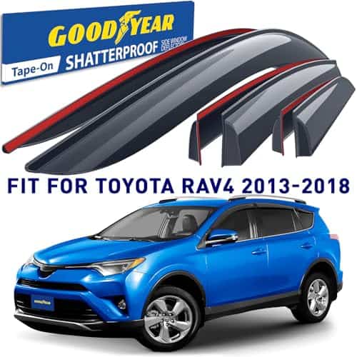 Deflectores de ventanas irrompibles de Goodyear para Toyota - Imagen 3