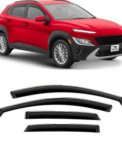 Voron Glass en Canal Extra Duraderos Deflectores de Lluvia