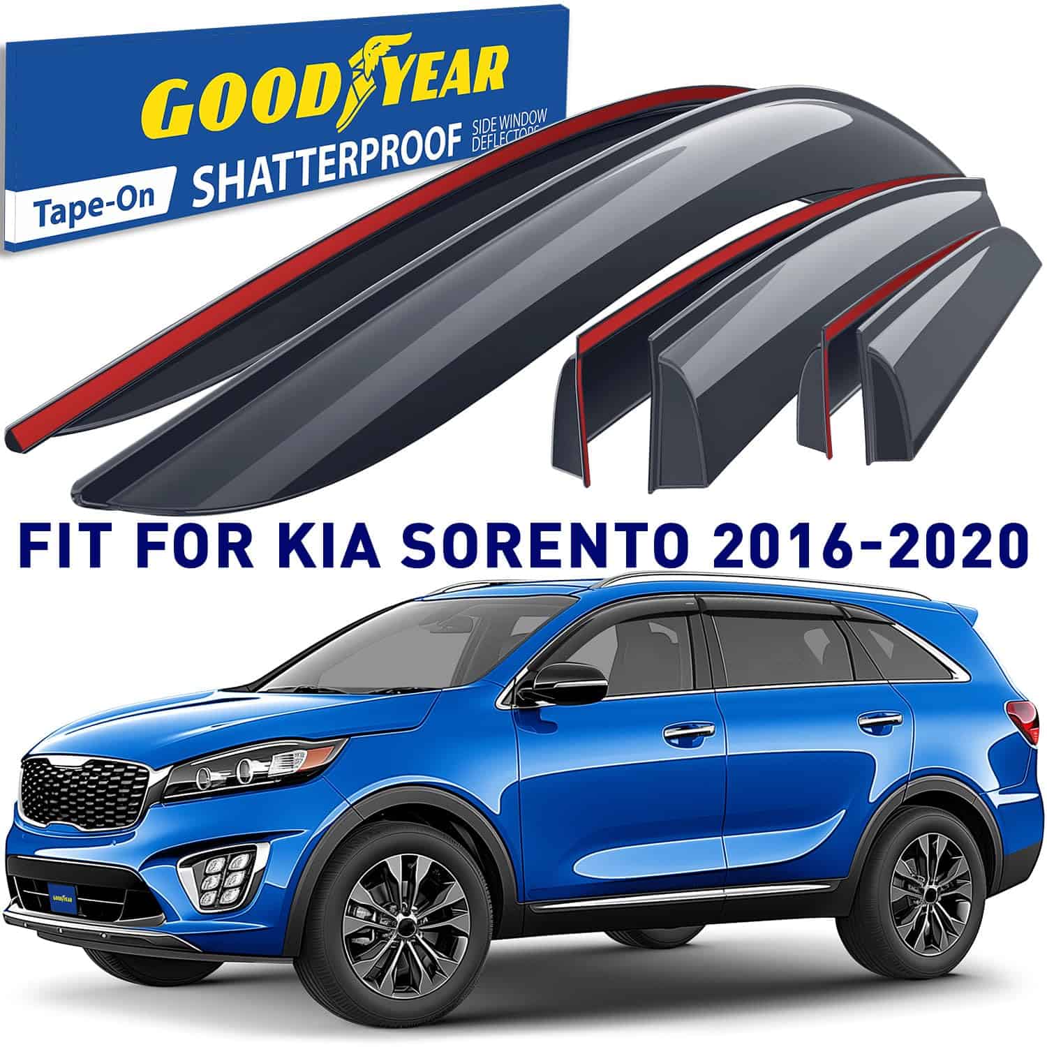 Deflectores de Ventana a Prueba de Impactos Goodyear para - Imagen 3