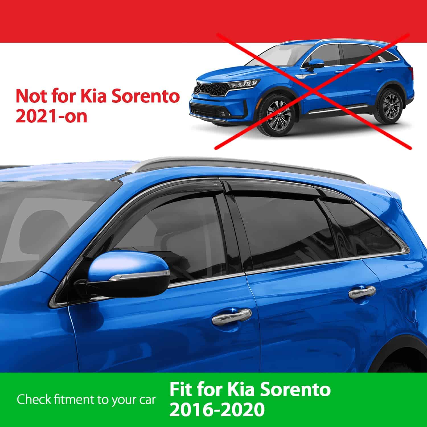 Deflectores de Ventana a Prueba de Impactos Goodyear para - Imagen 4