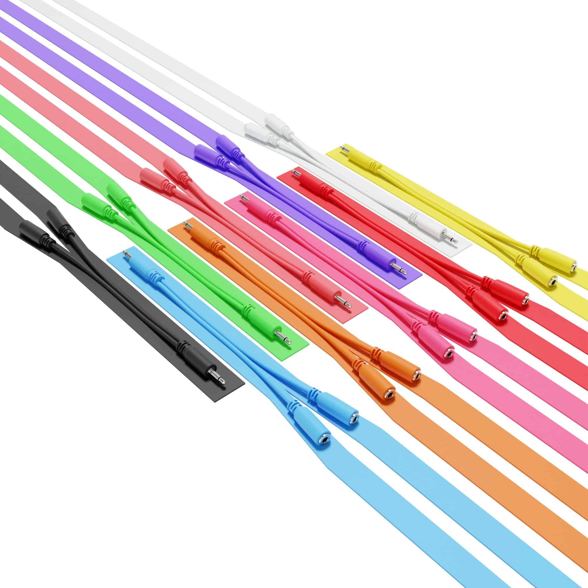 ExcelValley - Cables Divisores Mono Y Patch - TS 3.5mm 1/8" - Imagen 6