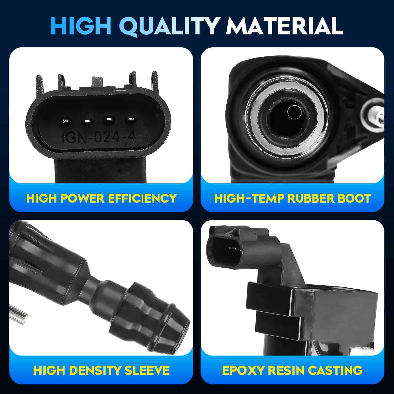 Paquete de Bobinas de Encendido para Buick LaCrosse Regal - Imagen 3