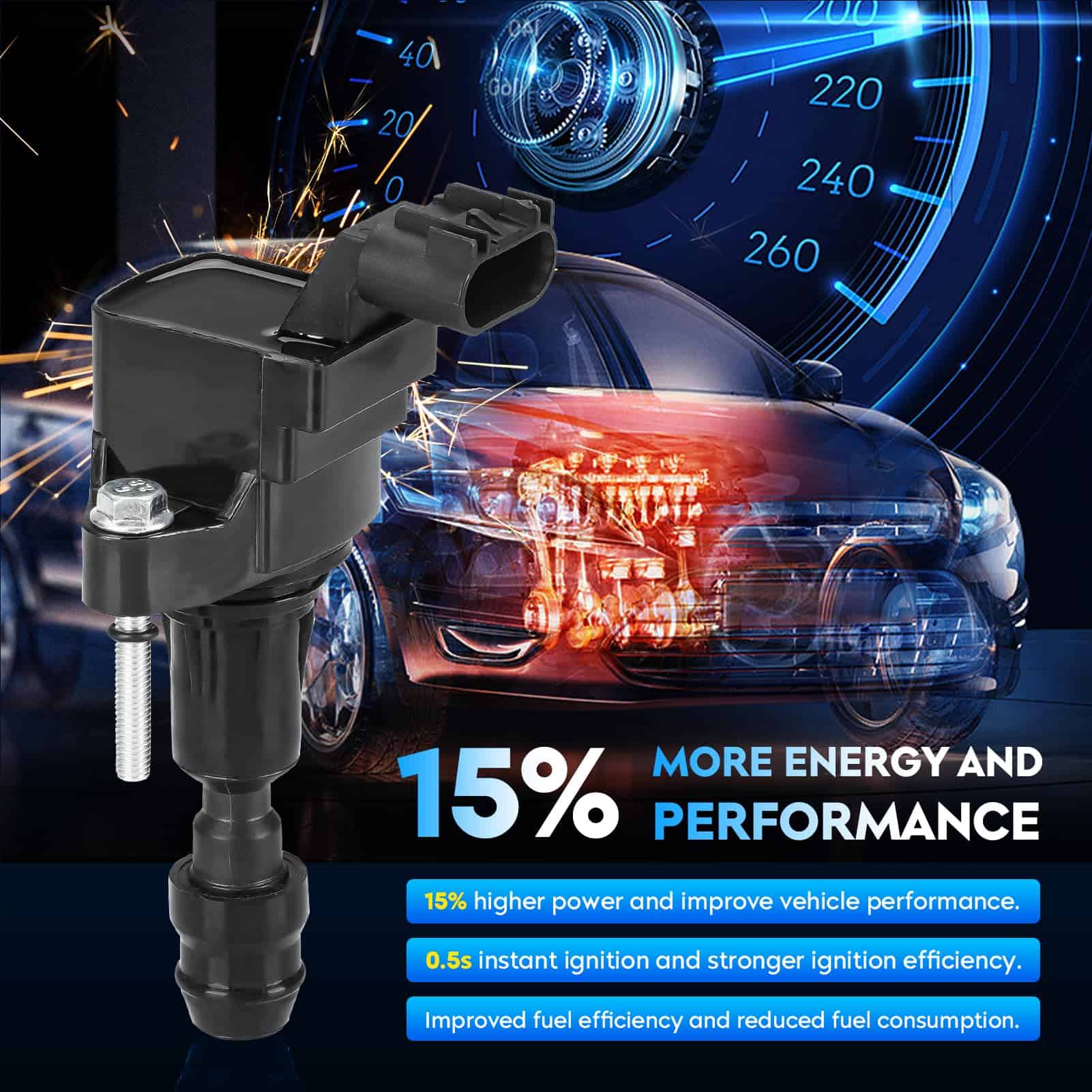 Paquete de Bobinas de Encendido para Buick LaCrosse Regal - Imagen 5