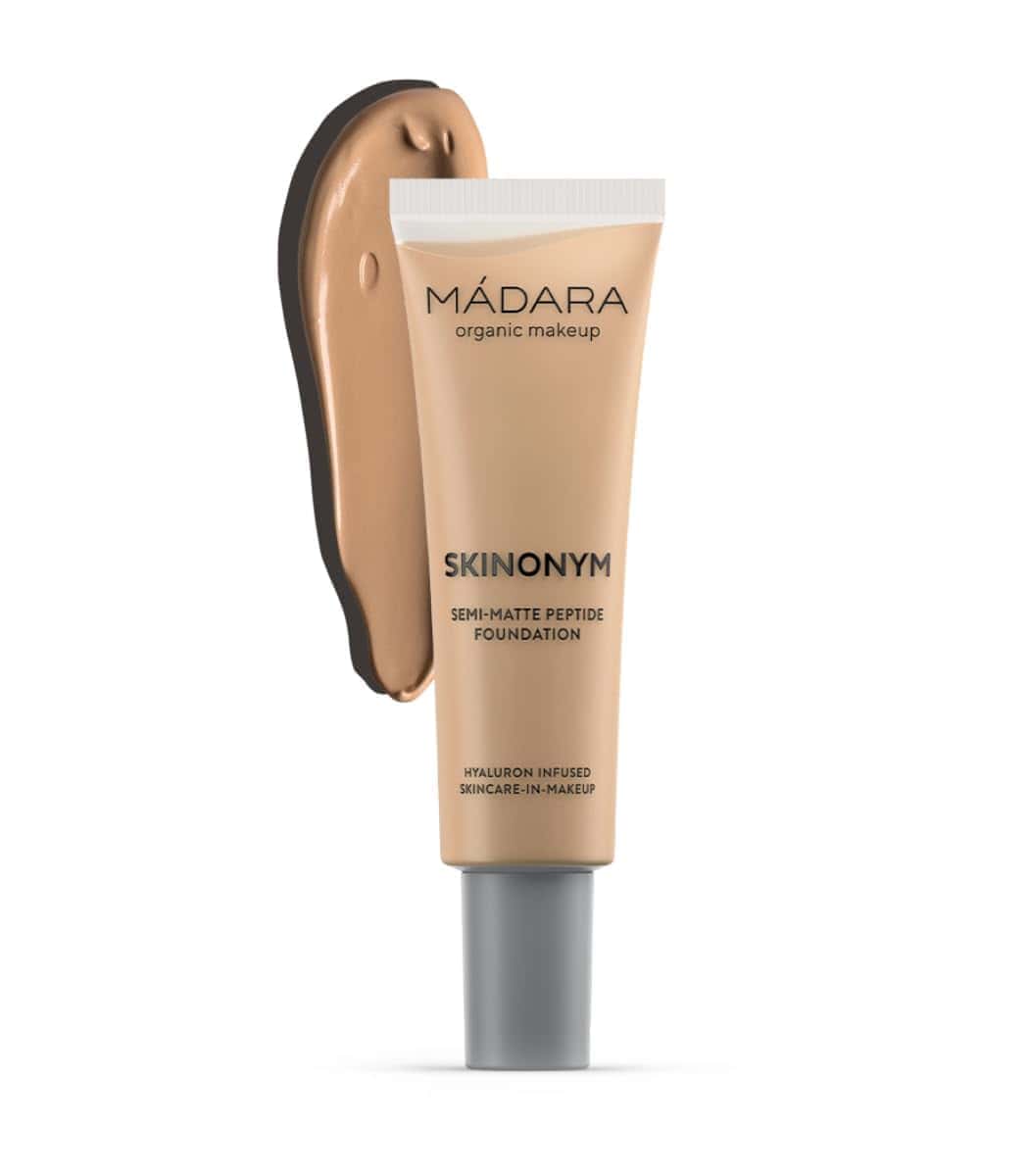 Base de Maquillaje SKINONYM Semi-Mate con Péptidos M�DARA