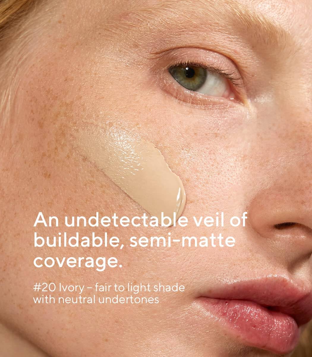 Base de Maquillaje SKINONYM Semi-Mate con Péptidos, #20 - Imagen 3