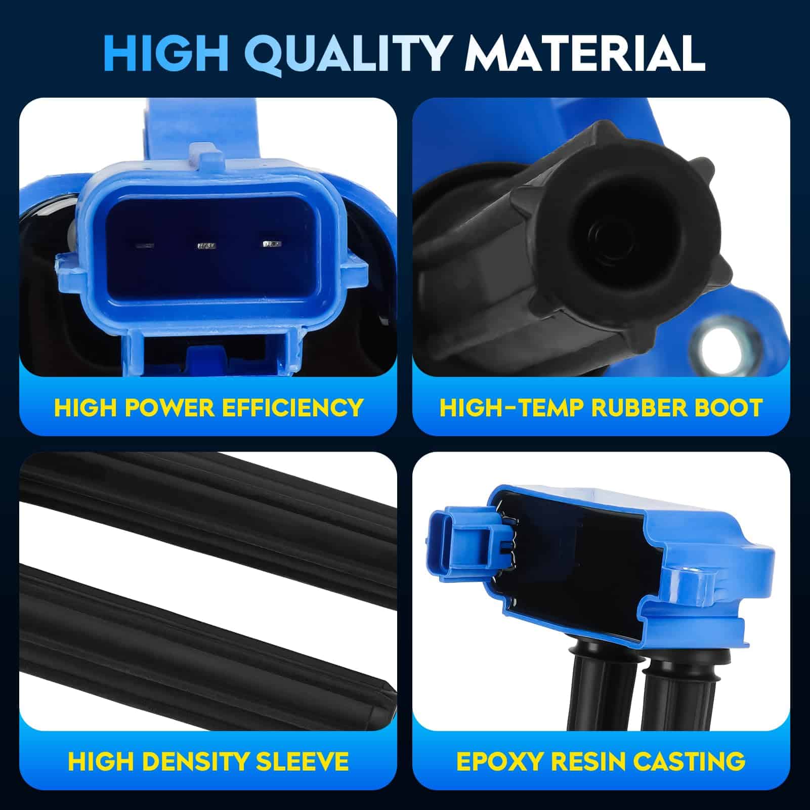 Paquete de bobina de encendido para 05-10 Chrysler 300, - Imagen 3