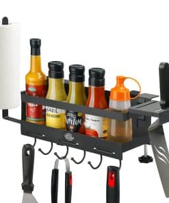 Organizador de parrilla Blackstone, Caddy para parrillas de