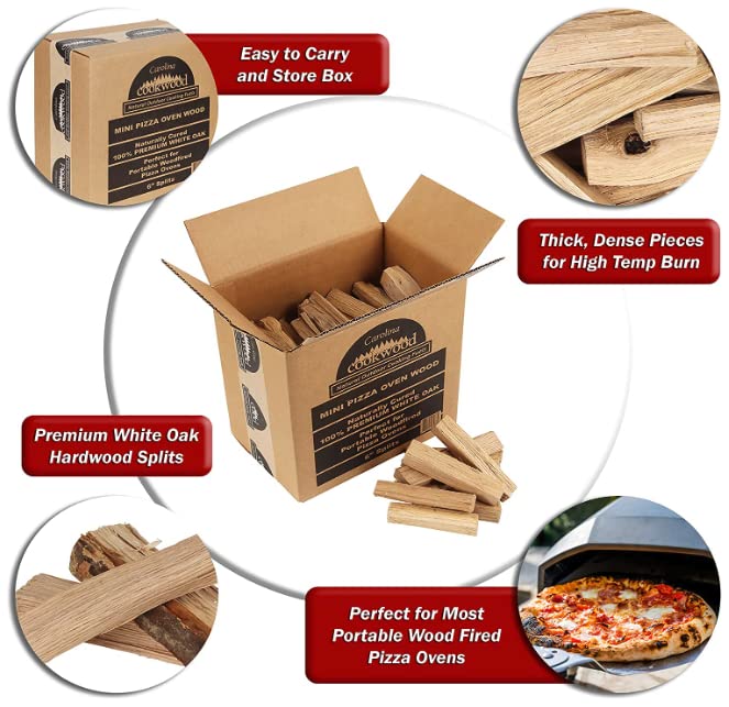 Carolina Cookwood Mini Horno de Pizza de Leña 6 Pulgadas - Imagen 8