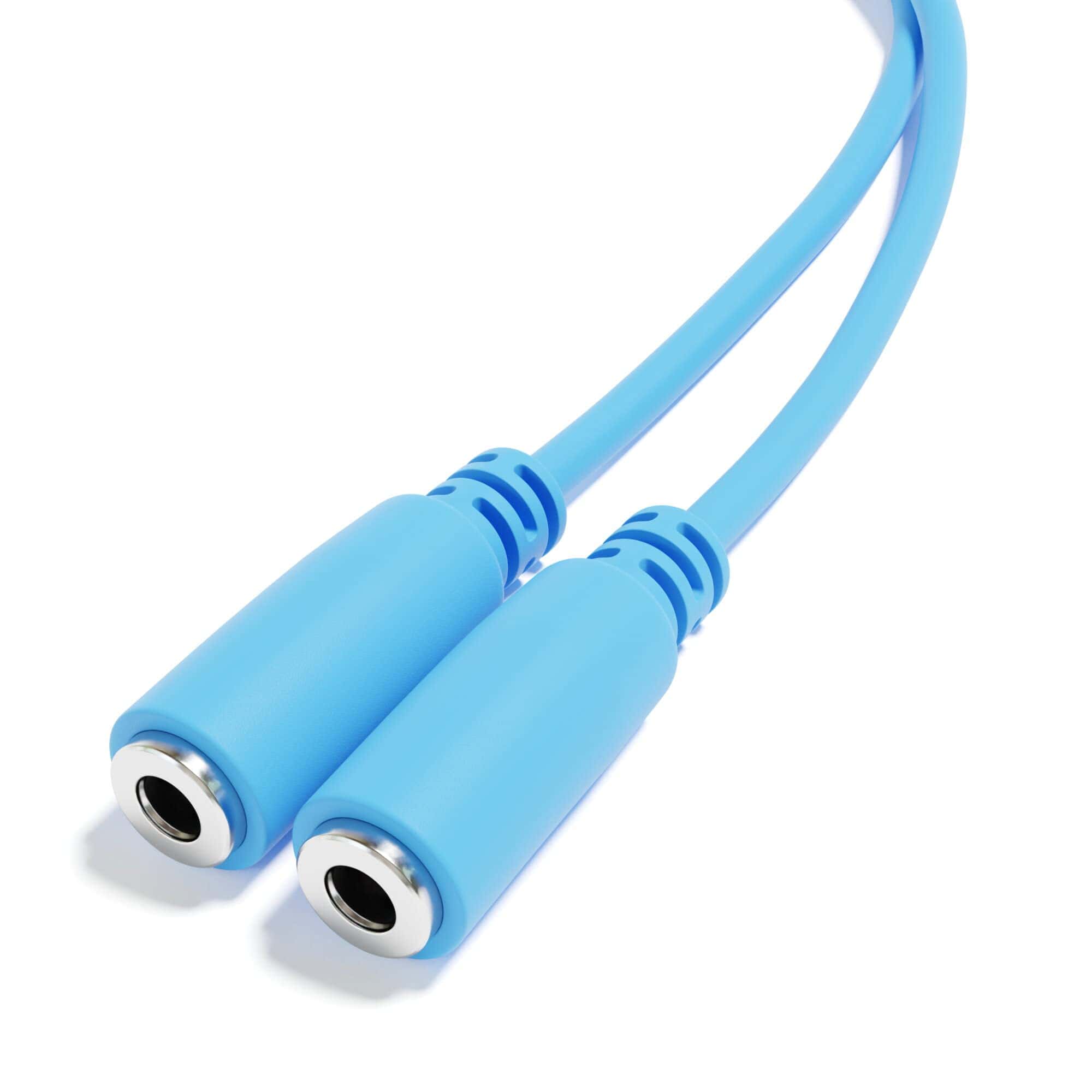 ExcelValley - 5-Pack - Cable Divisor Mono en Ángulo Recto Y - Imagen 5