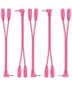 ExcelValley - Pack de 5 - Cables Divisores Y en Ángulo