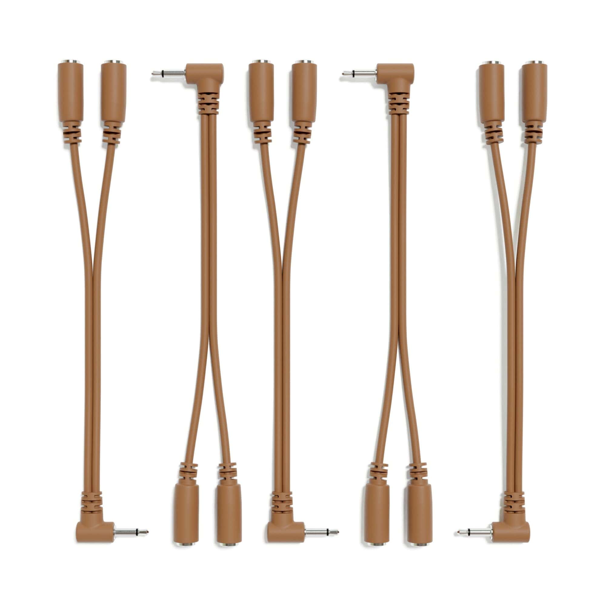 ExcelValley - Paquete de 5 - Cables Divisor de Y en Ángulo