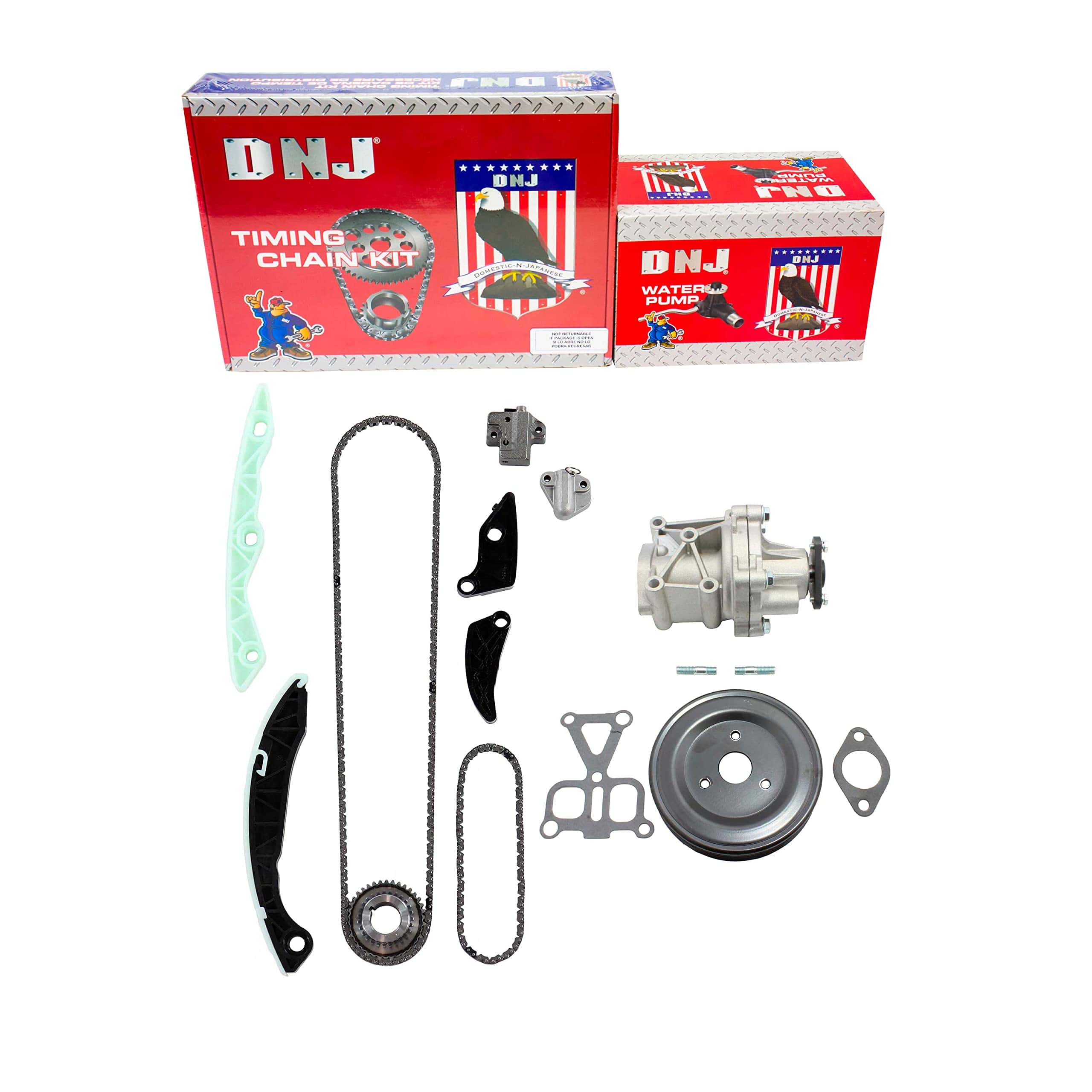 Kit de Cadena de Tiempo DNJ TK1170WP con Bomba de Agua para