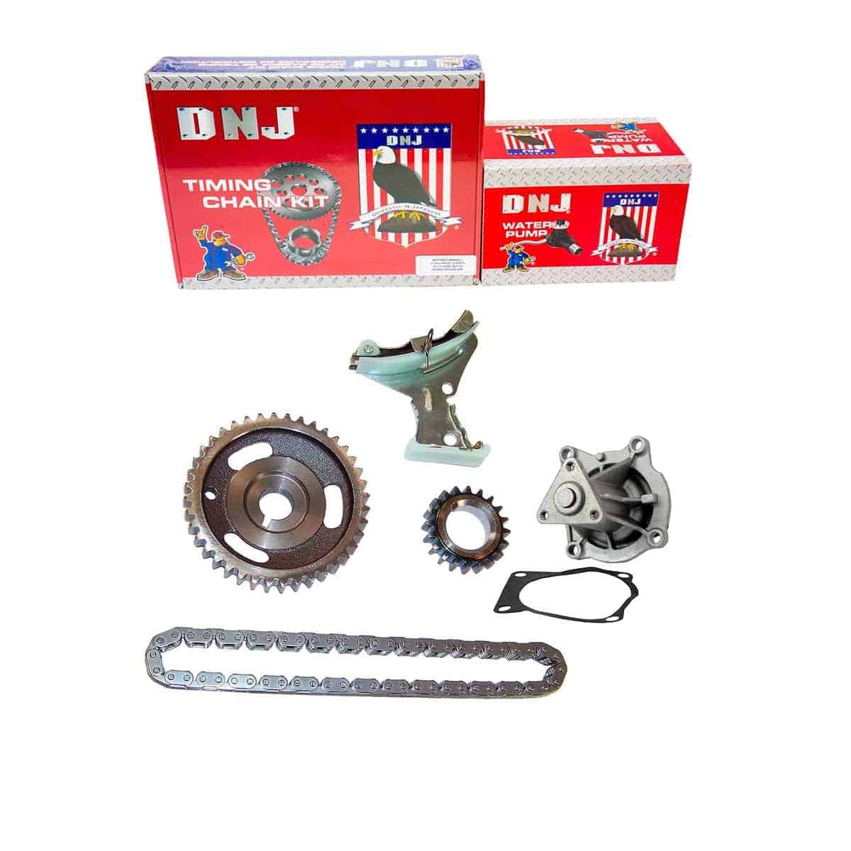 Kit de Cadena de Tiempo DNJ TK328WP con Bomba de Agua para