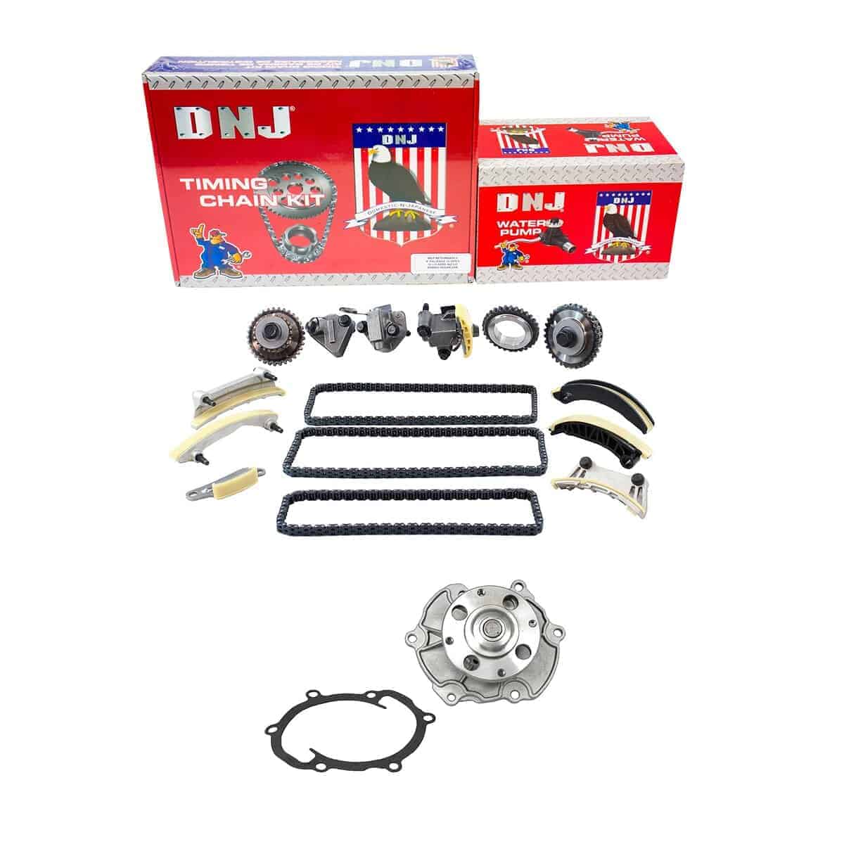 Kit de cadena de distribución DNJ TK3136WP con bomba de