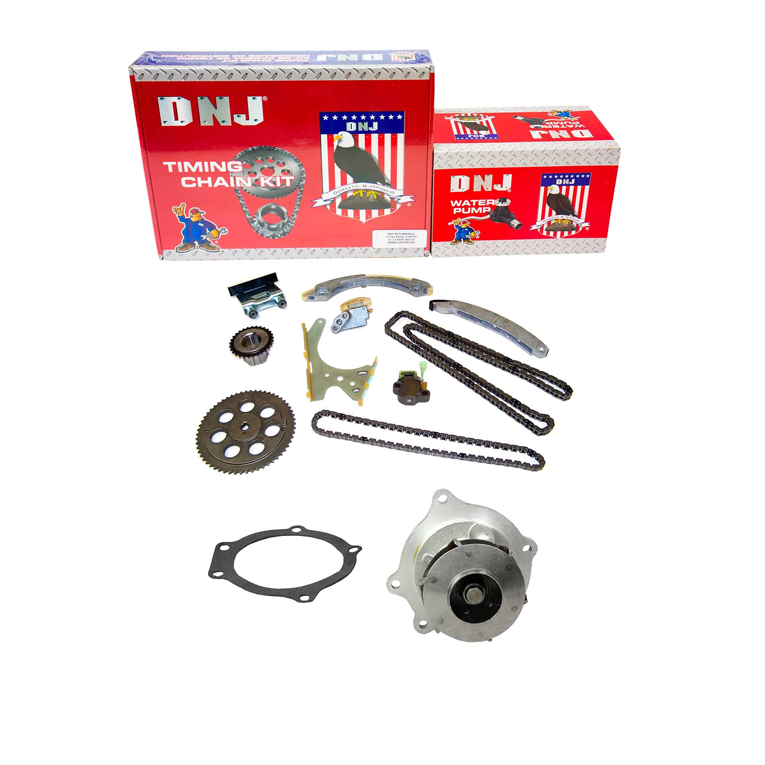 Kit de Cadena de Tiempo DNJ TK3138WP con Bomba de Agua para