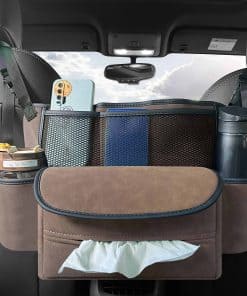 Organizador de Asiento de Gamuza para Coche JEYODA -