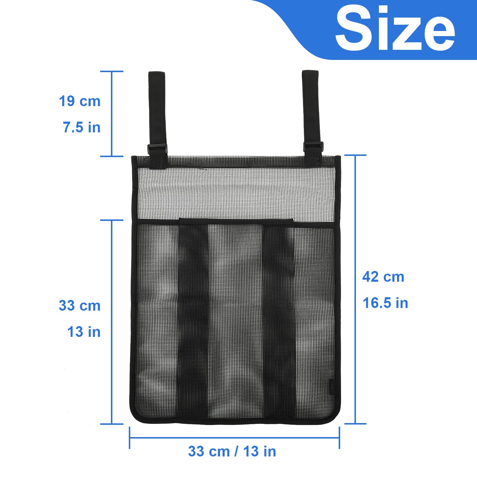 2 Piezas Bolsa de Zapatos para Trampolín, Bolsa de - Imagen 3