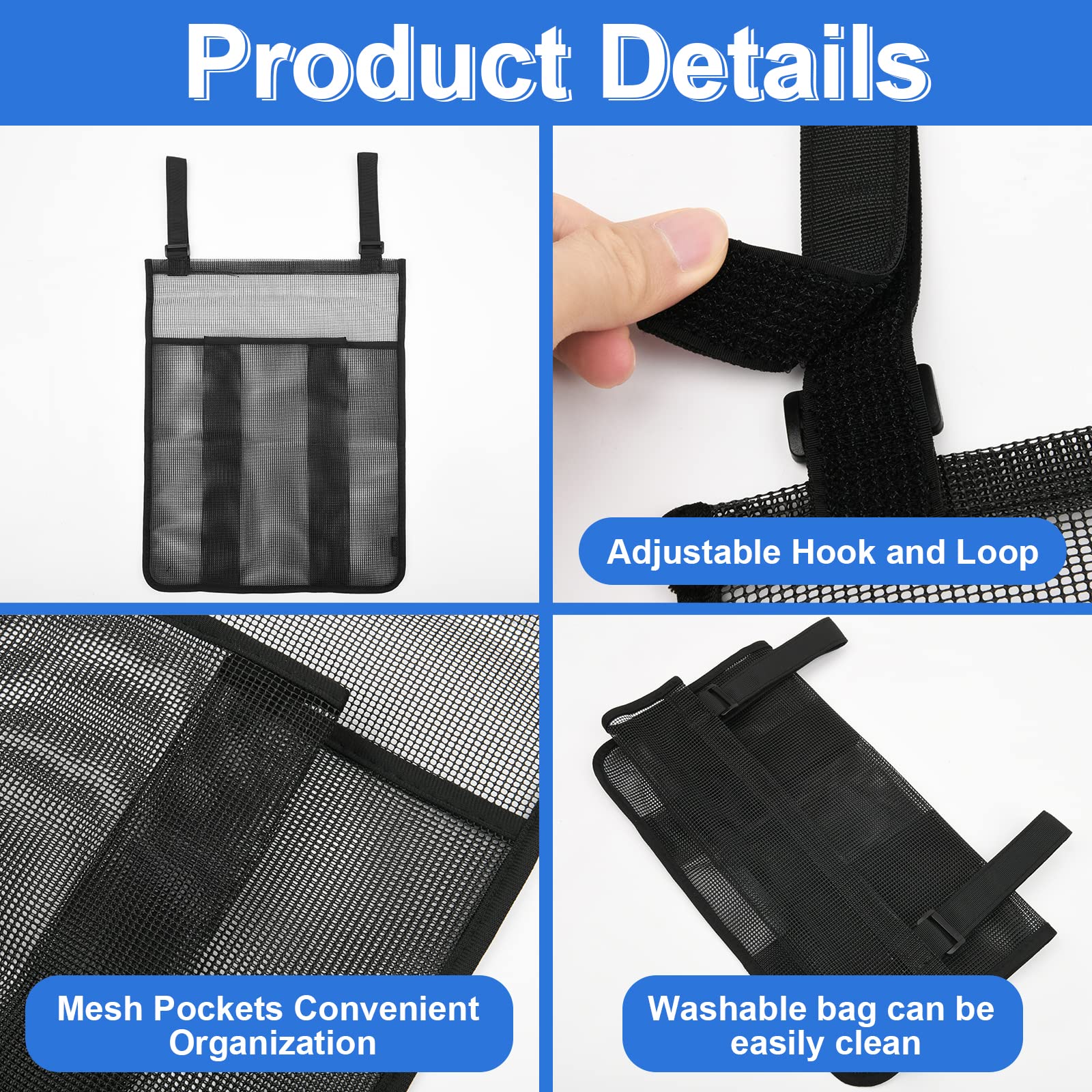 2 Piezas Bolsa de Zapatos para Trampolín, Bolsa de - Imagen 4