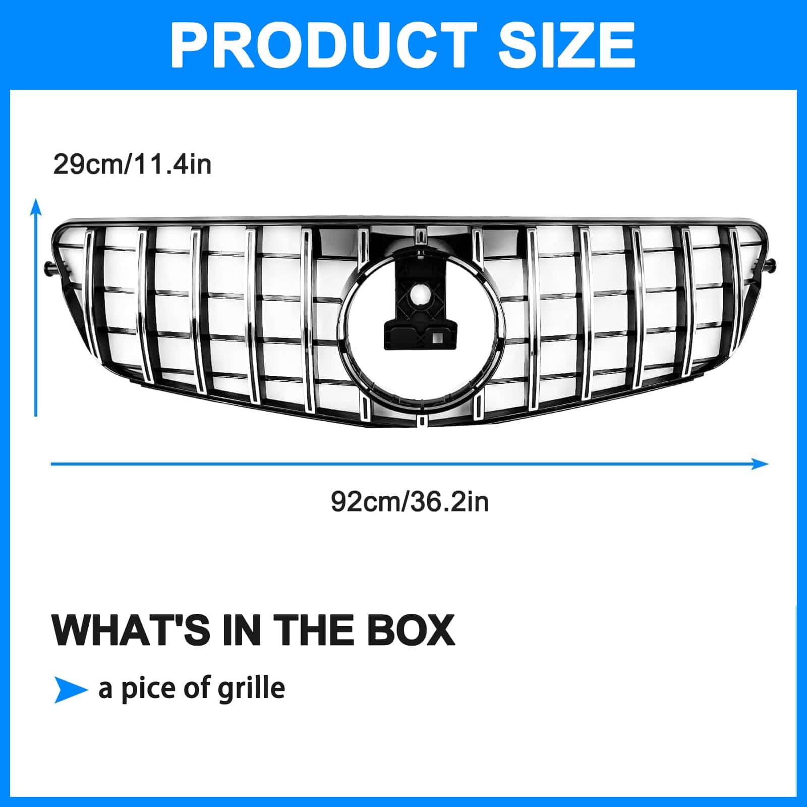 Parrilla delantera Collect Light para Mercedes Benz Clase C - Imagen 5
