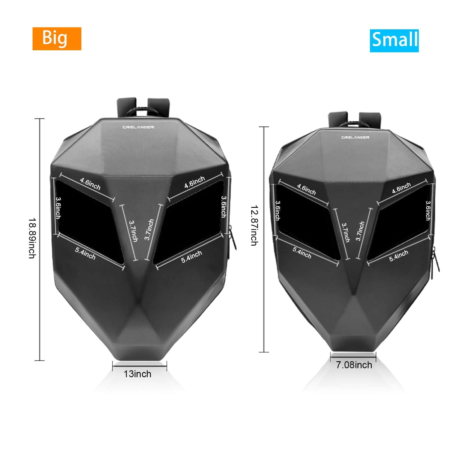 Mochila para Moto Crelander, Mochila de Caballero con - Imagen 7