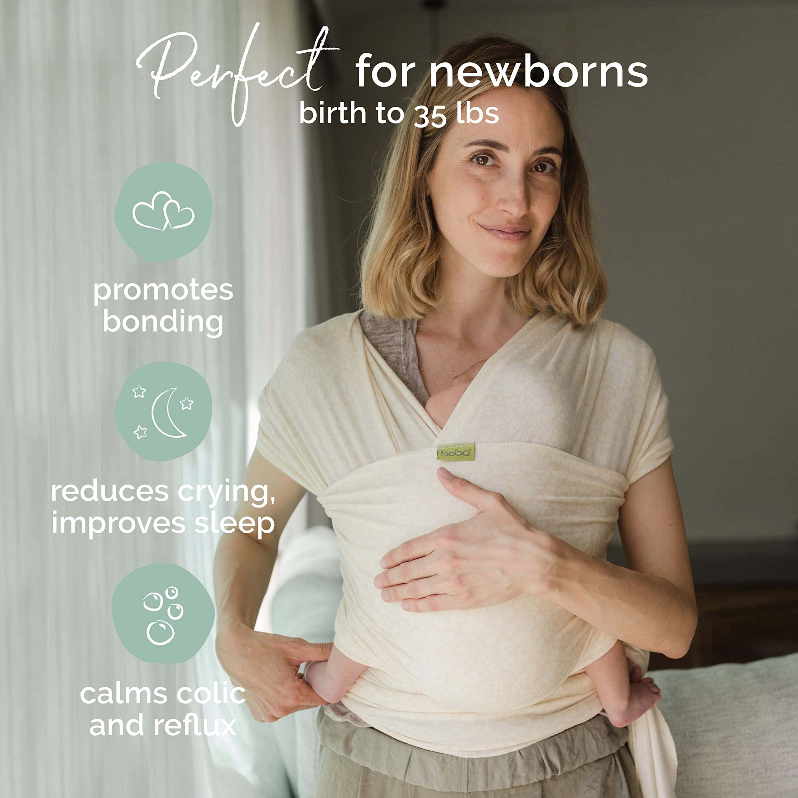 Fular Portabebés Boba - Desde Recién Nacido hasta Niño - Imagen 4